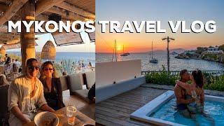 MYKONOS GREECE TRAVEL VLOG