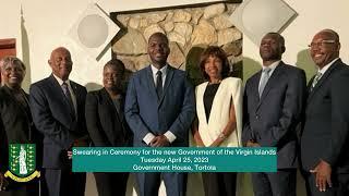 News Brief -  Swearing In Ceremony for the New Government of the Virgin Islands