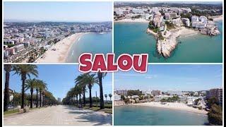 SALOU  SPAIN 4K - Town & Beach | Costa Daurada