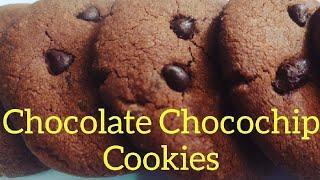 Chocolate Chocochip cookies/How to make at home/new/make in homestyle