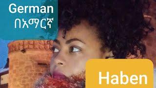 German - Amharic |Haben|