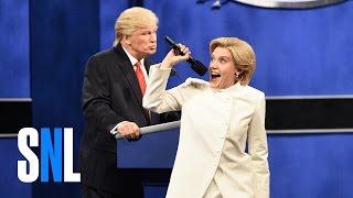 Donald Trump vs. Hillary Clinton Third Debate Cold Open - SNL