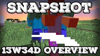 Minecraft Snapshot 15w34d - Features Overview