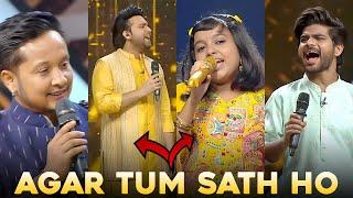 Agar Tum Sath Ho : Salman Ali x Pawandeep x Danish x Devi Shocking Performance Reaction