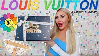 Louis Vuitton x Takashi Murakami Unboxing! *High Rise Bumbag Multicolor* 🩷🩵