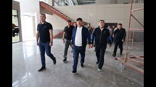  Видео: Президент Садыр Жапаров «Каракол» аэропортунун курулушунун жүрүшү менен таанышты