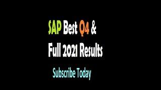 SAP Q4 and Full Year 2021 Results || Best SAP Career for the Future || SAP Best YouTube Channel