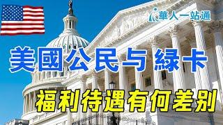 美国公民和绿卡的区别｜要不要申请公民｜华人一站通，海外生活资讯专家