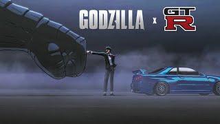 Godzilla Vs Godzilla GTR