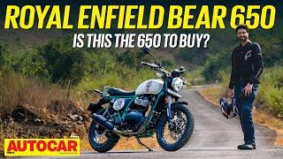 Royal Enfield Bear 650 - The most capable RE 650 | First Ride | Autocar India