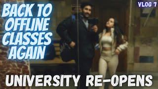 Back To Offline Class | University Re-opens | VLOG 7 | Lokesh Raut
