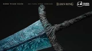 Elden Ring Dark Moon Greatsword from Panda Studio