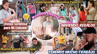 SORPRENDIMOS A MI CUÑADA MICAELA‼️🫢| No se lo ESPERABA! CELEBRAMOS TODA LA FAMILIA