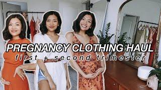 non-maternity clothes for pregnancy | first tri-mester haul