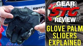 Motorcycle Glove Palm Sliders Explained from SportbikeTrackGear.com