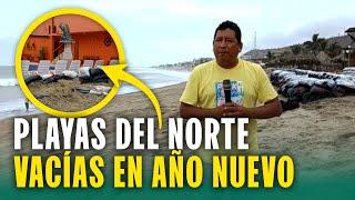 Turistas cancelan viajes al norte peruano por oleaje anómalo: "Esta playa debería estar reventando"