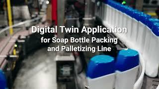 Digital Twin Supporting the Design of a Soap Bottle Line