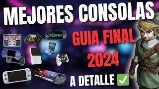 Top Consolas Portátiles para Emulación en 2024: ¿Cuál es la MEJOR Elección?