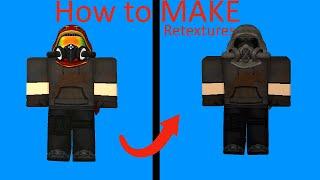 How to make a roblox retexture