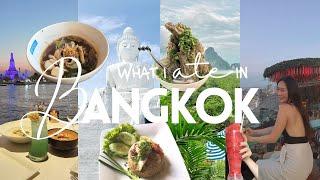 Everything I ate in Thailand (+ what to do in Bangkok) | Bangkok tourist places, eats, travel vlog