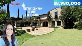 Home Tour | a $8,980,000 home Shady Canyon Area Irvine | California Real Estate