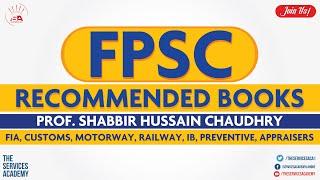 HOW TO PREPARE FOR FPSC EXAMS | FPSC | RECOMMENDED BOOKS | FIA | IB | APPRAISER | CUSTOMS | MOTORWAY