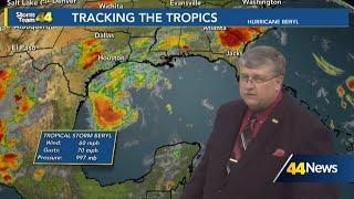 Tropical Weather Affects Tri-State By Midweek