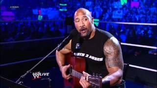 The Rock's Concert - Monday Night Raw 12.03.2012