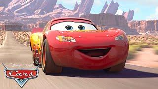 Lightning McQueen Tries to Escape From Radiator Springs | Pixar Cars