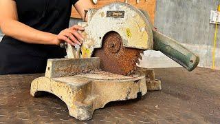 QH Restoration of Forgotten And Rusty Wooden Cutting Machines // Excellent Restoration Skills