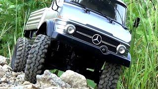 TAMIYA MERCEDES BENZ UNIMOG 406 BODY + MST CMX CHASSIS