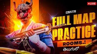 free fire Max practice scrims live in Telugu #36