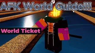 [Type Soul] How To Use Afk World Ticket Properly?!?!