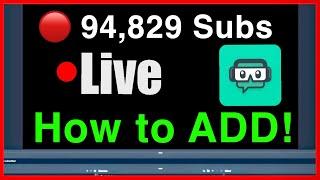 Streamlabs OBS  How to ADD YouTube Live Subscriber Count New!