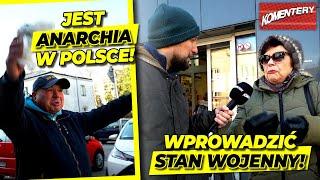 Wprowadzić STAN WOJENNY! Kaczyński najgorsza ZARAZA! Polacy PRZERAŻENI polityczną WOJNĄ| Komentery