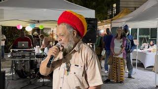 Fred Locks Paying Tribute To Haile Selassie I On His Earth Day @ Kingston Night Market 23-7-2024