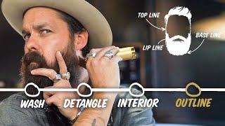 How to Trim Your Beard at Home (4 Step Tutorial) | GQ