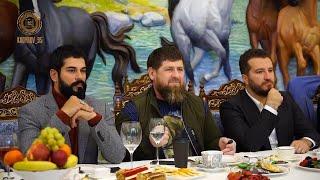 Рамзан Кадыров и Бурак Озчивит. Команда Основание Осман / Kuruluş Osman прибыла в Грозный, Эртугрул!
