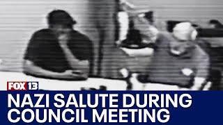 WA councilmember criticized over giving Nazi salute during meeting | FOX 13 Seattle