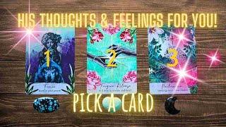  HIS / HER FEELINGS + INTENTIONS Pick a Card / Plus FREE 5 Min FREE psychic reading for you!