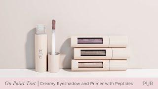 On Point Tint Creamy Eyeshadow and Primer with Peptides