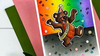 Trinity Stamps 6th Birthday Video Hop | Bear-thday Surprise