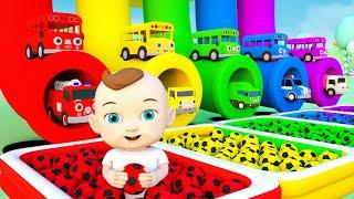 Finger Family + Bath Song - Vehicle challenge with candy squidgame - Nursery Rhymes & Baby Songs