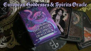 European Goddesses and Spirits Oracle • A culturally accurate and well researched oracle 