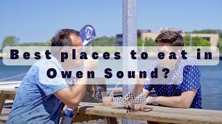 Best places to eat in Owen Sound? The Launch!