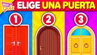 ELIGE UNA PUERTA  Prueba tu destino ¿CUÁL ELIGES?  | PlayQuiz de Qué Prefieres