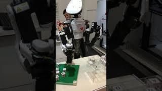 RoboDEX 2017 - Kawada Robotics - Nextage - Vision Pick & Place