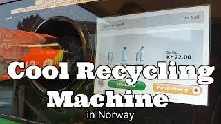 Cool Recycling Machine in Norway