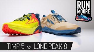 Altra Timp 5 vs Lone Peak 8: Battle for the Trails
