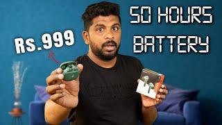 Rs.999 விலைக்கு 50 hours battery Life ஆ.... boAt Airdopes 161 Pro Unboxing & Review in Tamil